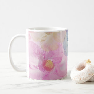 Taza De Café Flor de Pétalo de Pastel