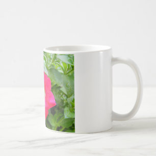 Taza De Café Flor de Petunia Rosa