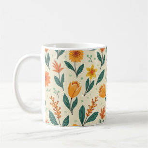 Taza De Café Flor de primavera