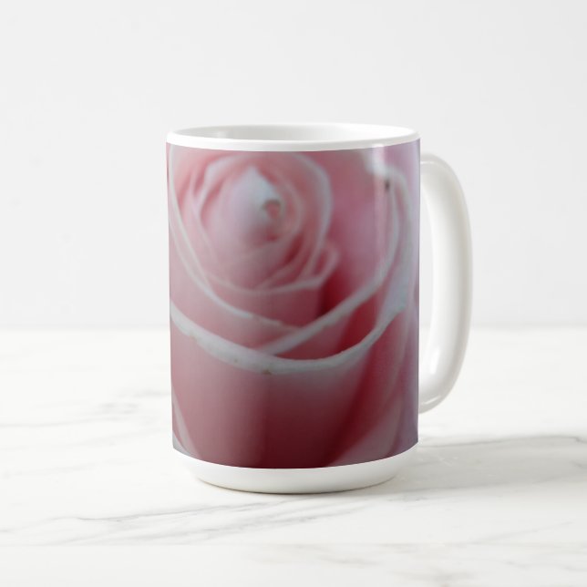 Taza De Café Flor de rosa linda (Anverso derecho)
