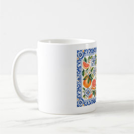 Taza De Café Flor de Toronja Mediterránea 
