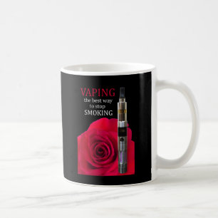 Taza De Café Flor de vaina y rosa
