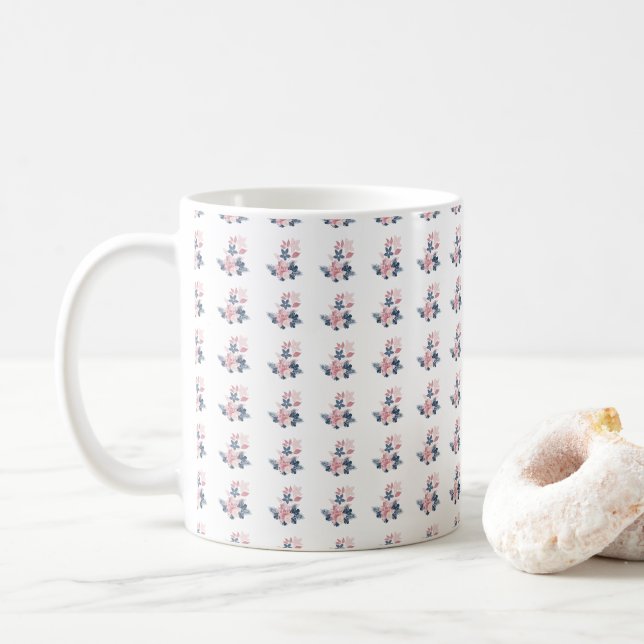 Taza De Café Flor de verano (Con donut)