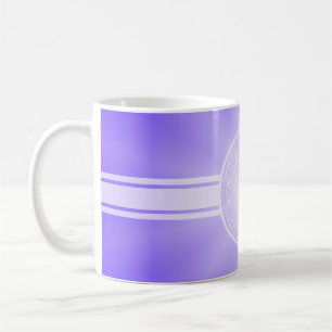 Taza De Café Flor de vida / Blume des Lebens - transpa blanca.