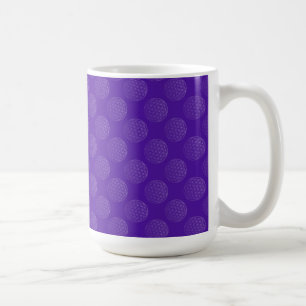 Taza De Café Flor de vida / Blume des Lebens - Violeta patrón