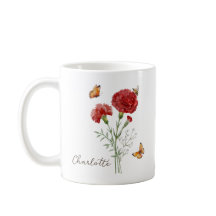 Flor del mes de nacimiento Clavel