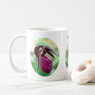 Taza De Café Flor deslizada rosa Lady personalizada