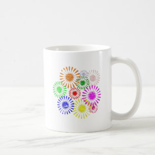 Taza De Café Flor en problemas