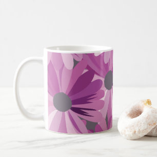 Taza De Café Flor Floral de Margarita