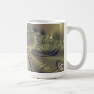 Taza De Café Flor metálica