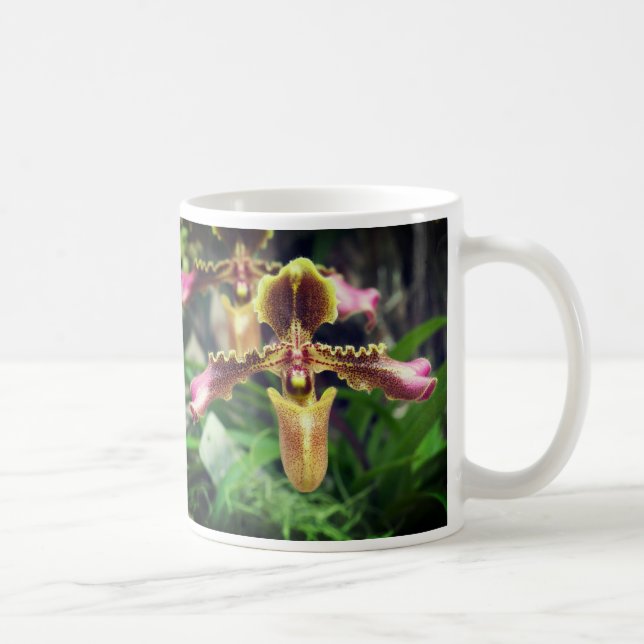 Taza De Café Flor orquídea (Derecha)