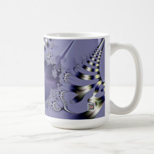 Taza De Café Flor Púrpura