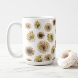 Taza De Café Flor rosa de amor propio de la naturaleza de Mikit