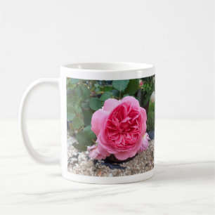 Taza De Café Flor rosa Flor Flor Floral Gardeneradores Botánico