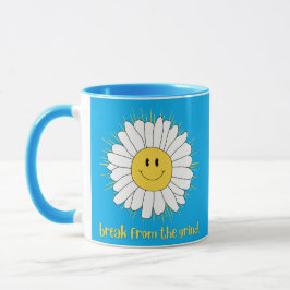 Taza de café Flor Sonriente 3