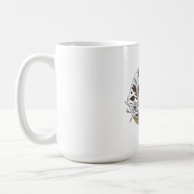 Taza De Café Flora Delicada N02 (Izquierda)