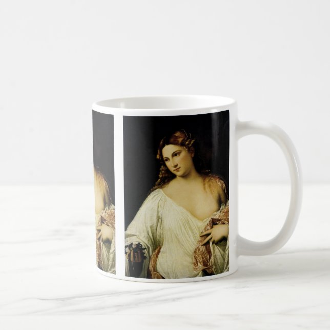 Taza De Café Flora, por Titian (Derecha)