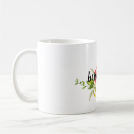 Taza De Café Flora rosa roja