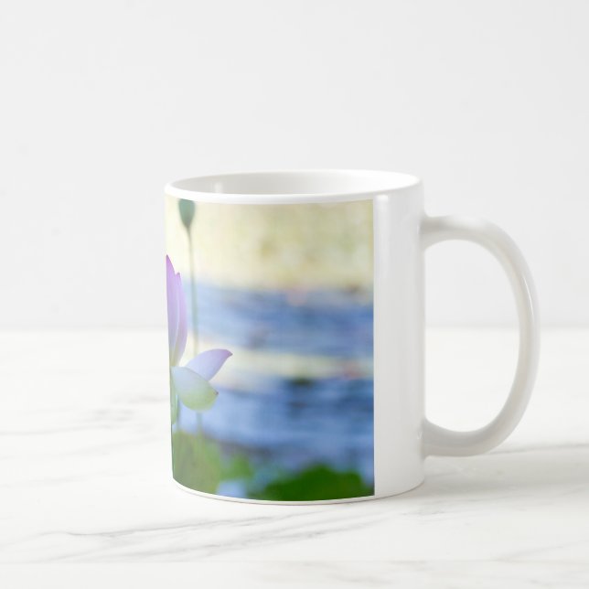 Taza De Café Floración de Lotus (Derecha)