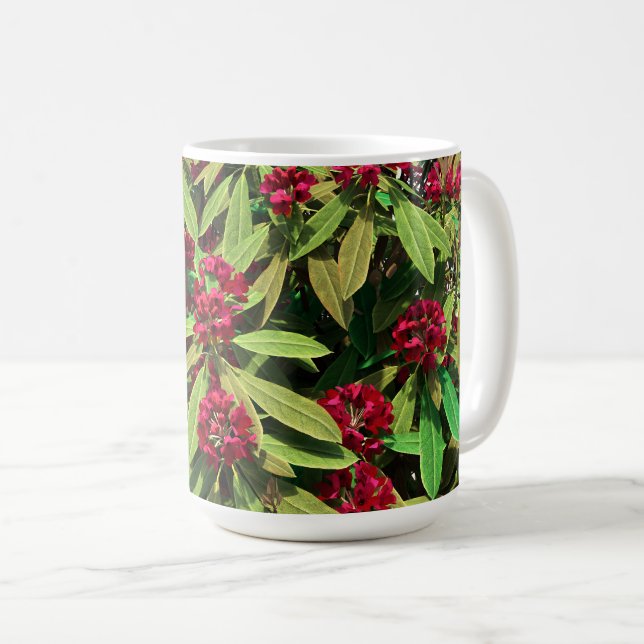 Taza De Café Floración de Rhododendron (Anverso derecho)