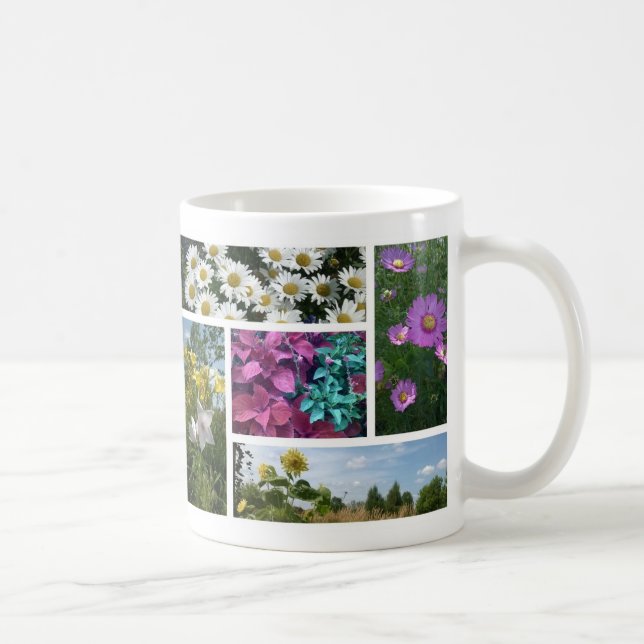 Taza De Café Floraciones del verano (Derecha)