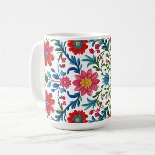 Taza De Café floral