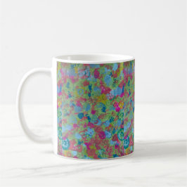 Taza De Café Floral
