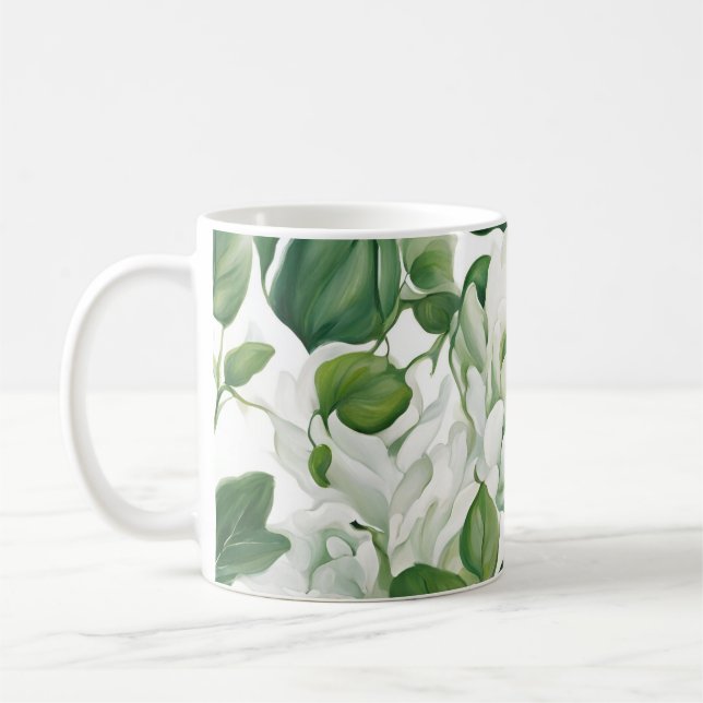 Taza De Café Floral (Izquierda)