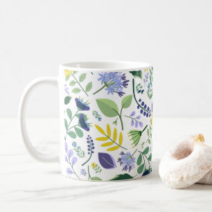 Taza De Café Floral