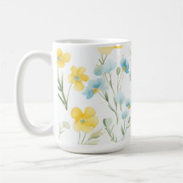 Taza De Café Floral