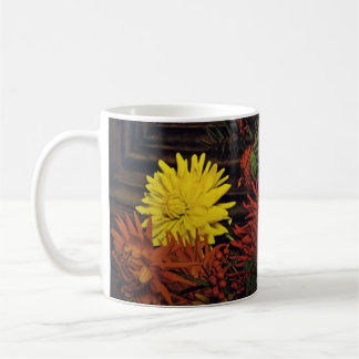 Taza De Café Floral artística