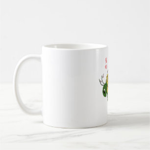 Taza De Café Floral Bee