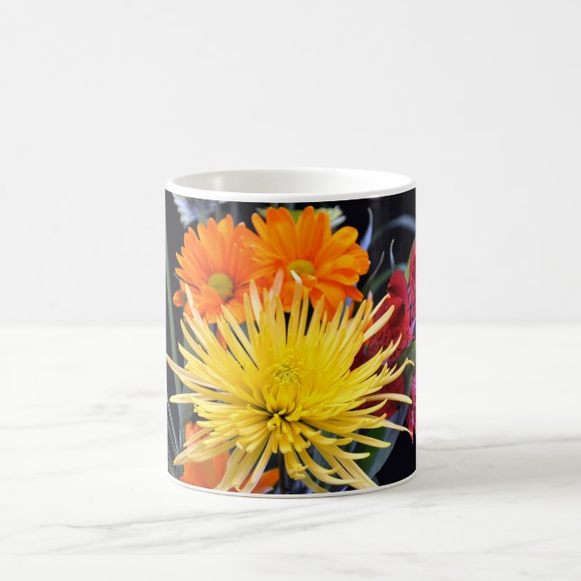 Taza De Café Floral Bliss (Centro)