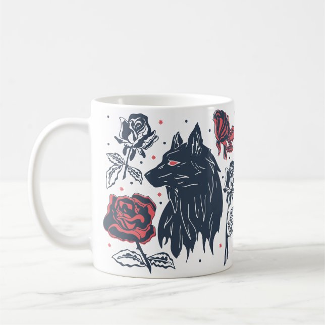 Taza De Café Floral Butterfly Mug – Spring Vibes (Izquierda)