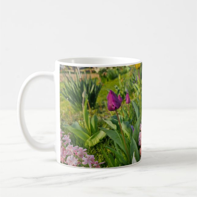 Taza De Café Floral Classic Mug (Izquierda)