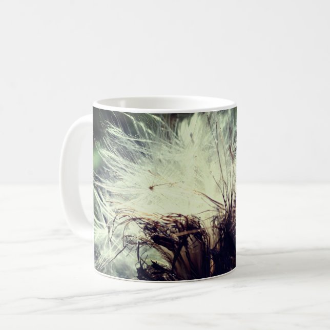 Taza De Café Floral de flujo de silbido (Anverso izquierdo)