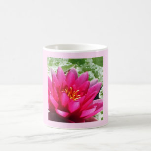 Taza De Café Floral de lirio acuático