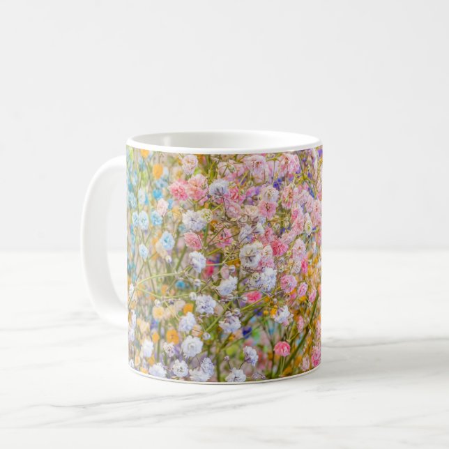 Taza De Café Floral de primavera  (Anverso izquierdo)