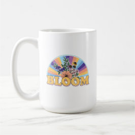 Taza De Café Floral de retro