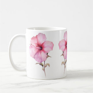 Taza De Café Floral Elegance Ceramic Mug