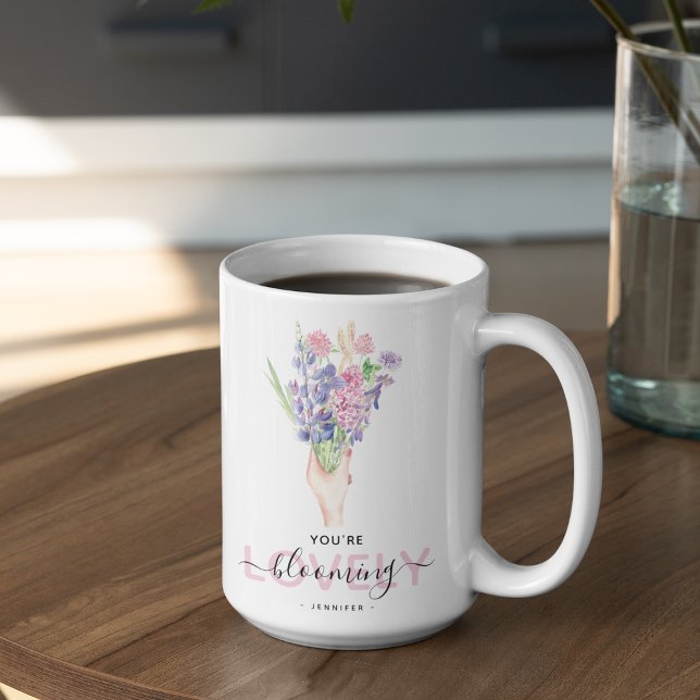 Taza De Café Floral Hermosa en Flor (Subido por el creador)