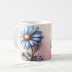 Taza De Café Floral Inspirador