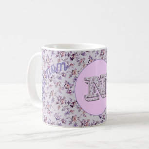 Taza De Café Floral Mejor mamá N
