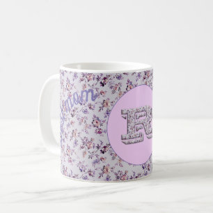 Taza De Café Floral Mejor mamá R