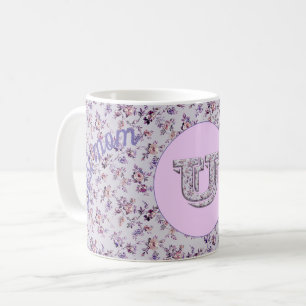 Taza De Café Floral Mejor mamá U