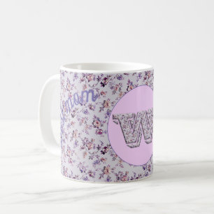 Taza De Café Floral Mejor mamá W