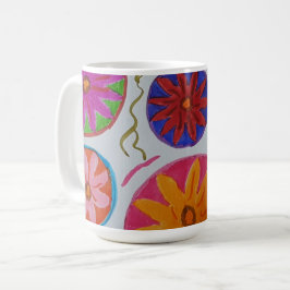 Taza De Café Floral moderna