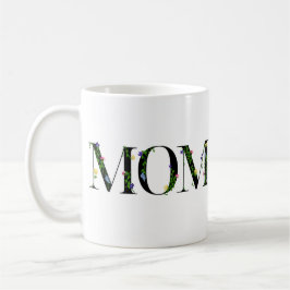 Taza De Café Floral Mom Mug, regalo con flores silvestres