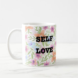 Taza De Café Floral Muertes de primavera Personalizada Cl