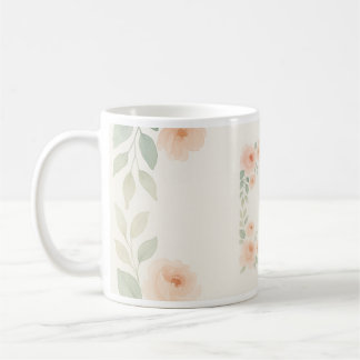 Taza De Café Floral Mug